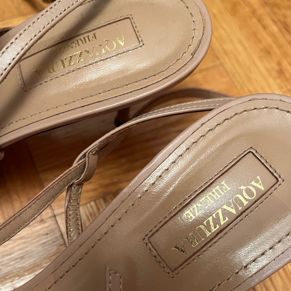 AUTHENTIC AQUAZZURA beige heels SZ 39 - Picture 10 of 11